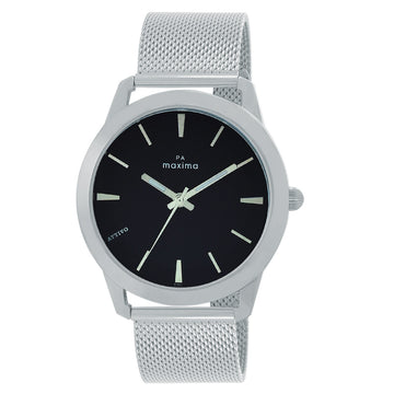 Maxima ATTIVO Men Black Dial Analogue Watch - 62041CMGI